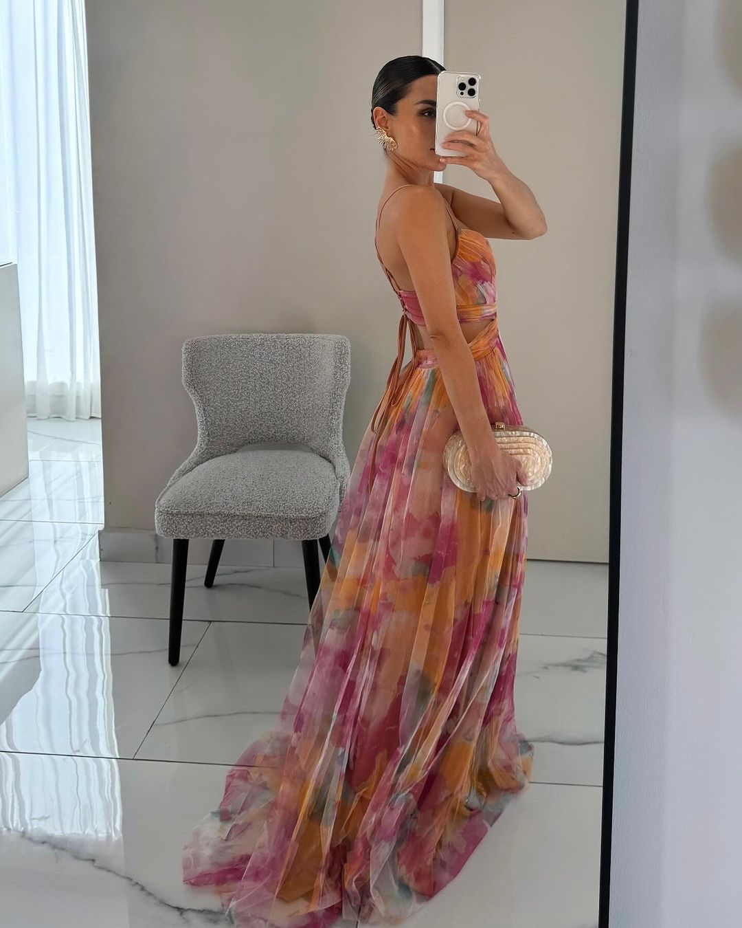 Christina™ | Wunderschönes Maxikleid mit floralem Muster