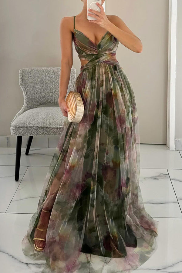 Christina™ | Wunderschönes Maxikleid mit floralem Muster