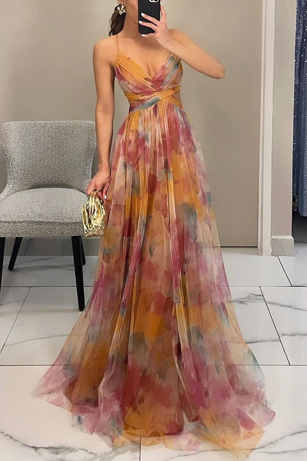 Christina™ | Wunderschönes Maxikleid mit floralem Muster