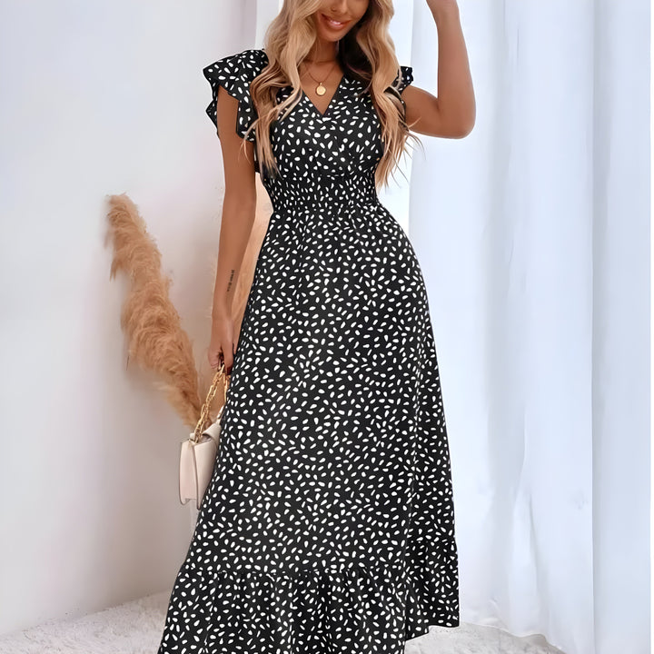 Ingrid™ | Elegantes Maxikleid mit figurschmeichelnder Silhouette