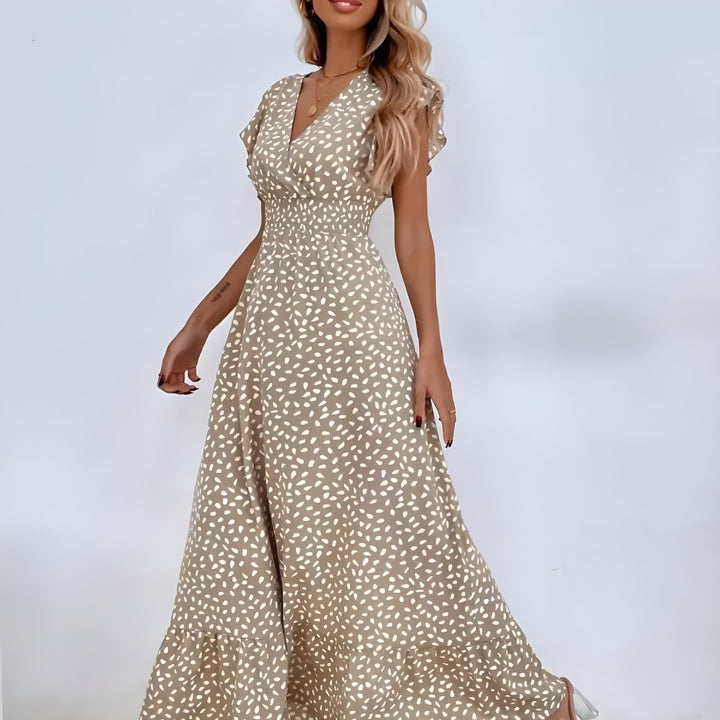 Ingrid™ | Elegantes Maxikleid mit figurschmeichelnder Silhouette