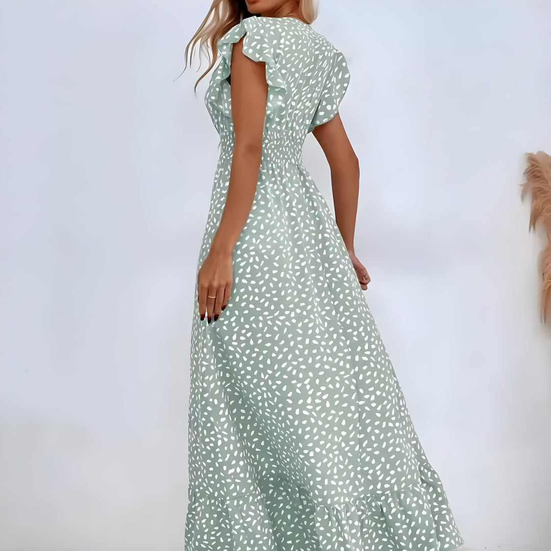 Ingrid™ | Elegantes Maxikleid mit figurschmeichelnder Silhouette