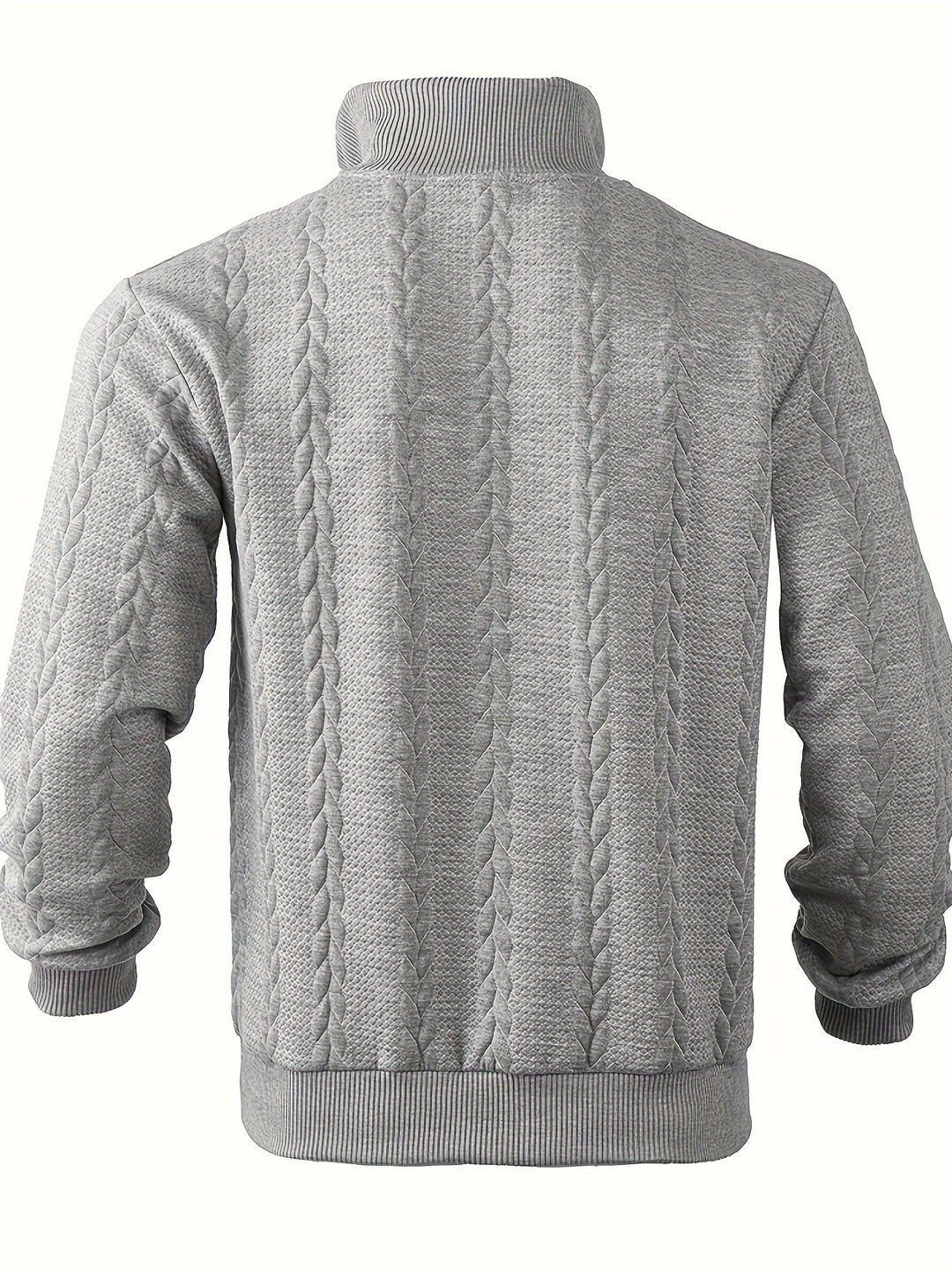 Roberto™ -Vintage Herrenpullover mit Reißverschluss